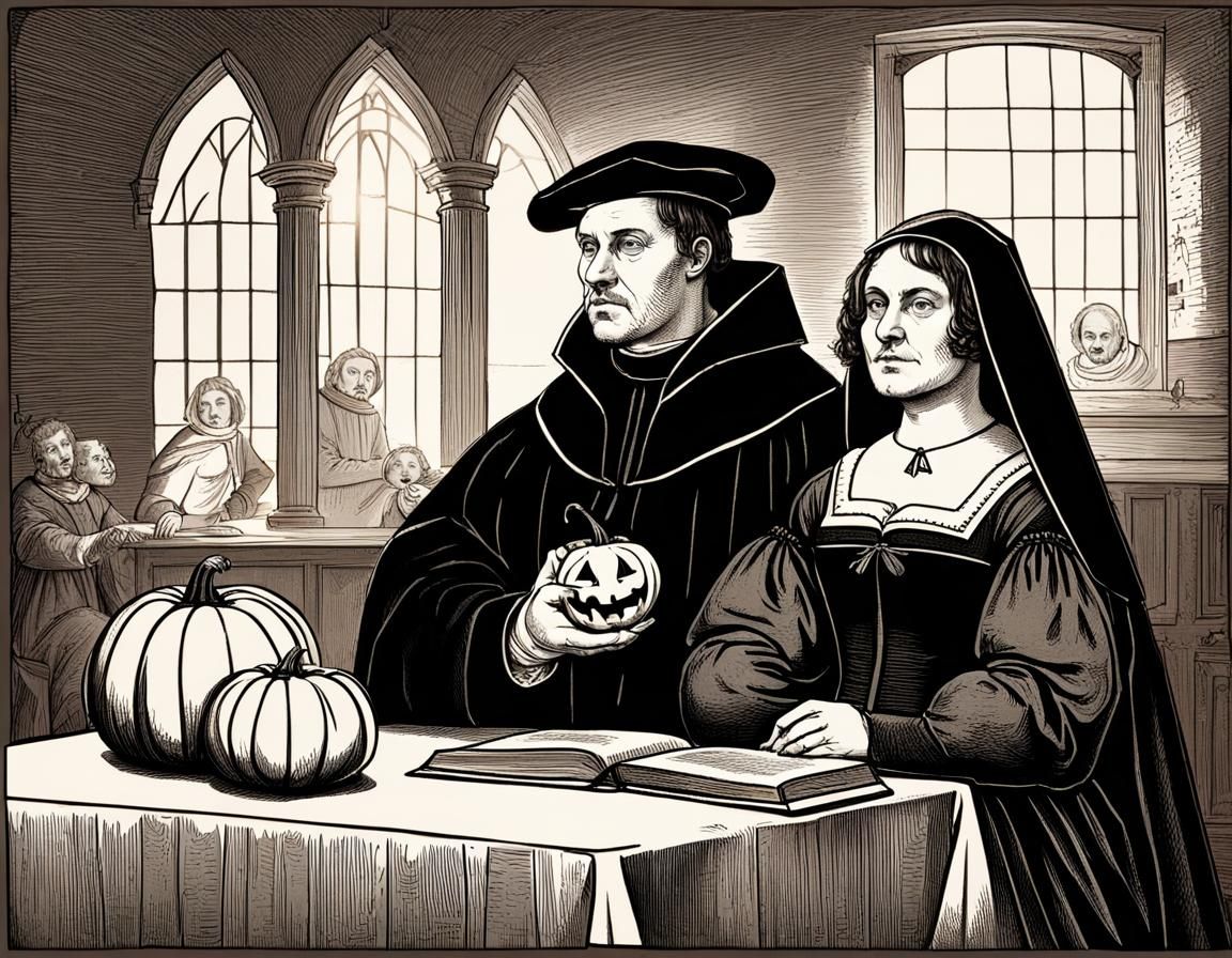 Martin Luther's Medieval Halloween Celebration