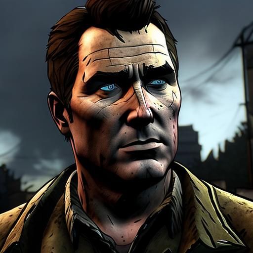 Nolan North in The Walking Dead Game