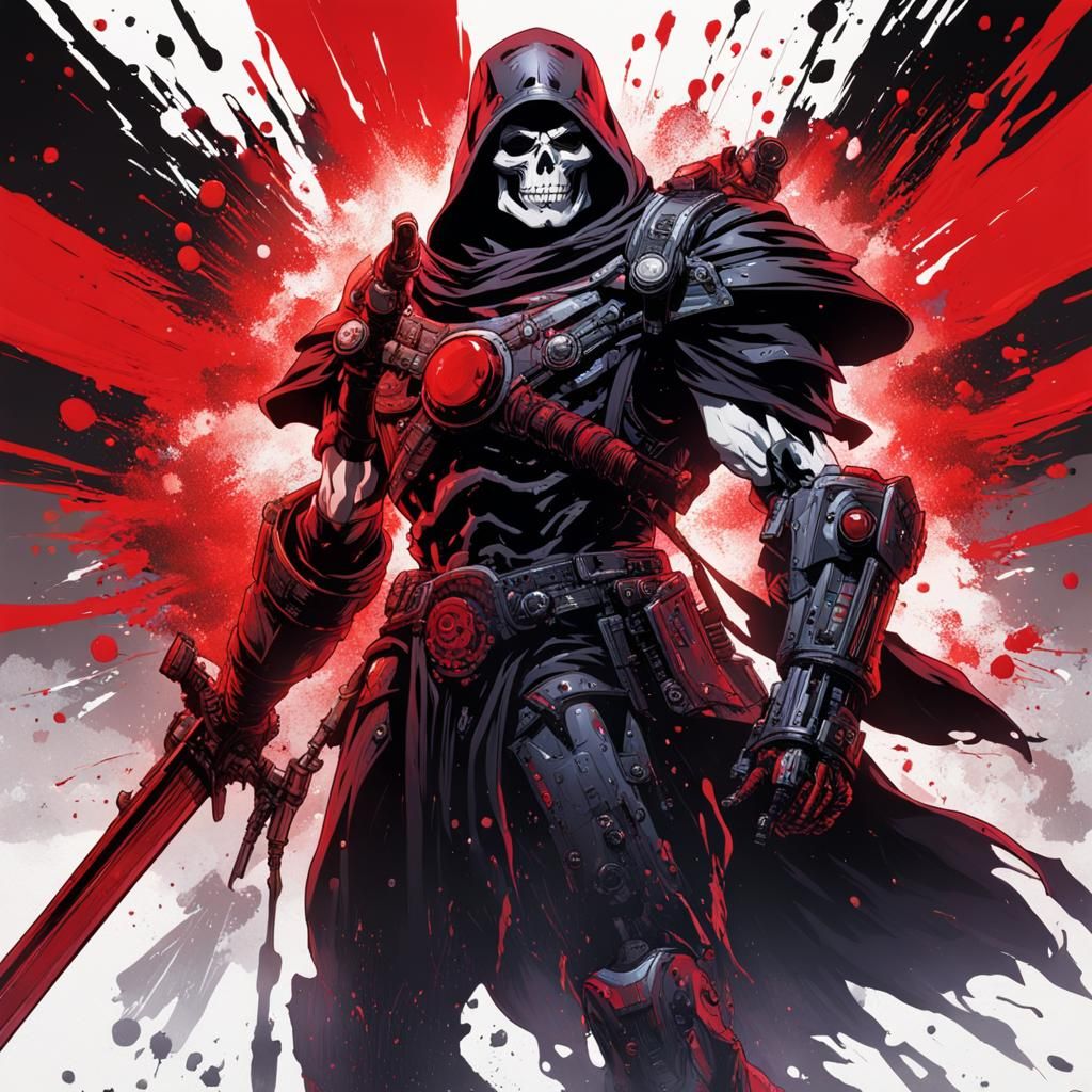 Skeletor In Red