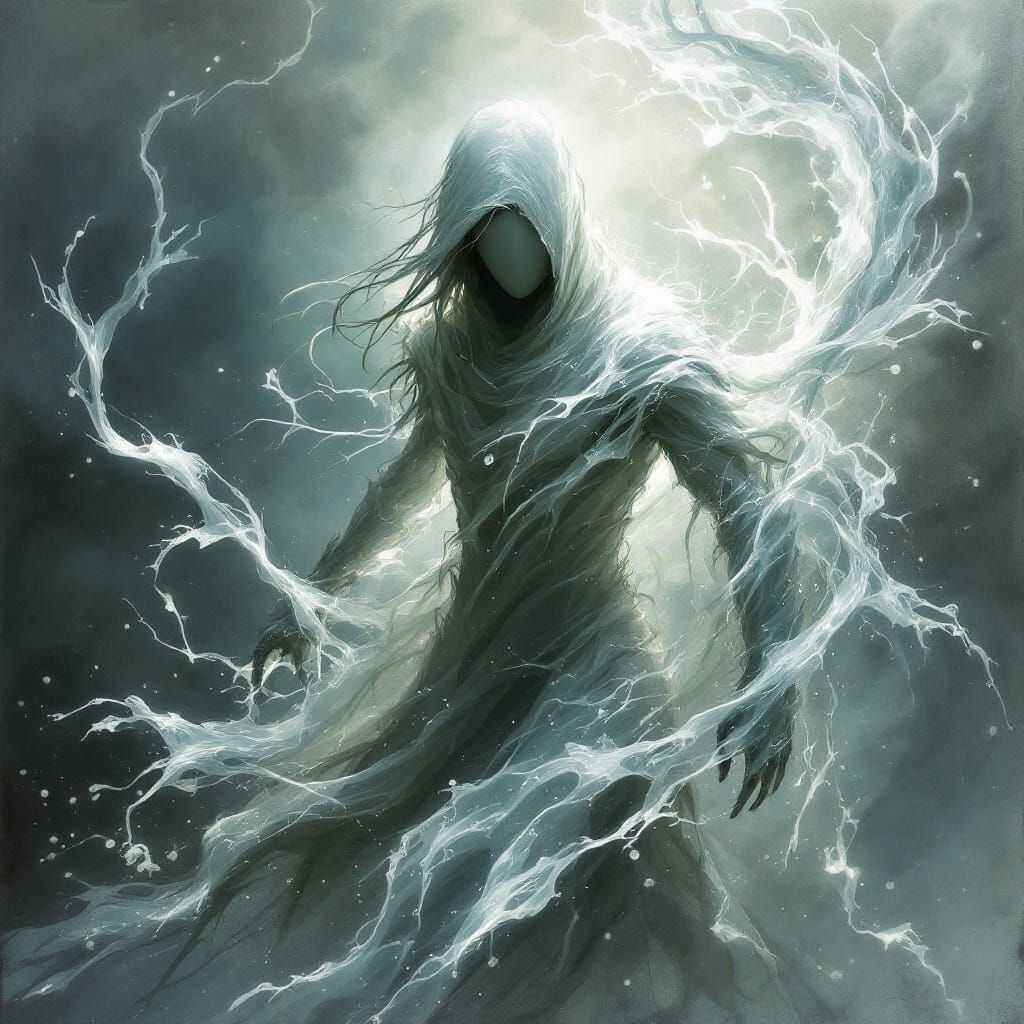 Ethereal Warlord in a Dreamlike Realm