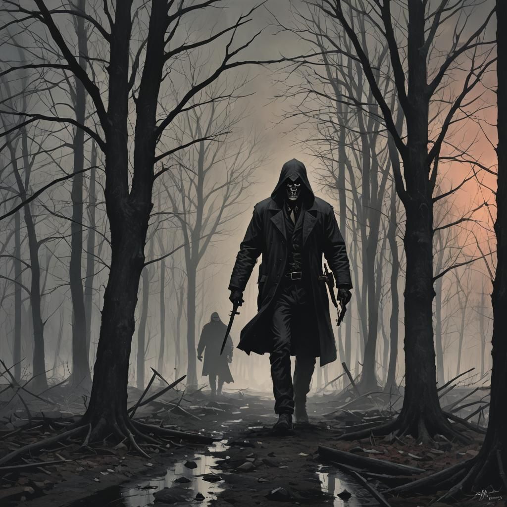 Sinister Dark Landscape of American Northeast