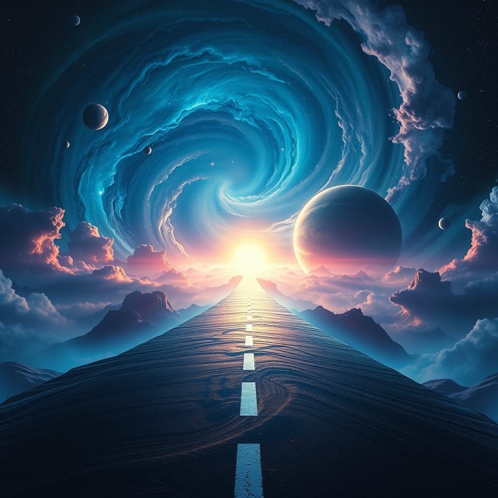 Cosmic Planet Road from Earth to Horizon