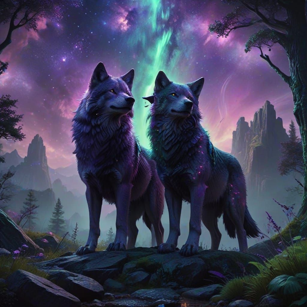 Wolves Guard the Cosmic Gateway