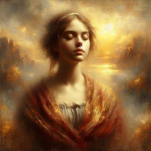 Renaissance Woman Portrait