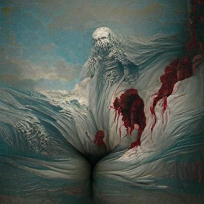 Horrific Male Figure in Doré Style