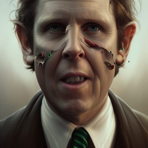 Buddy the Elf as a Surreal Serial Killer