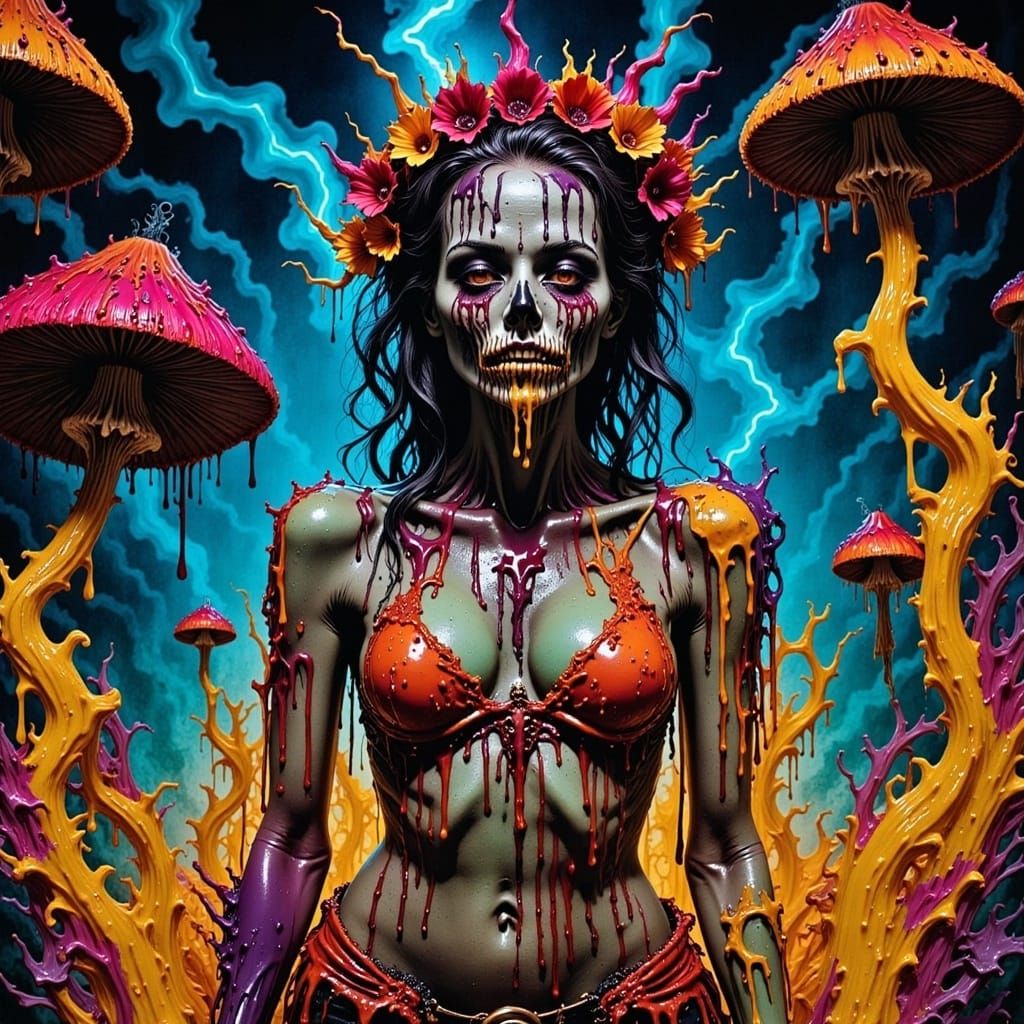 Surreal Solarpunk Future Revealed in Neon Dreamscapes