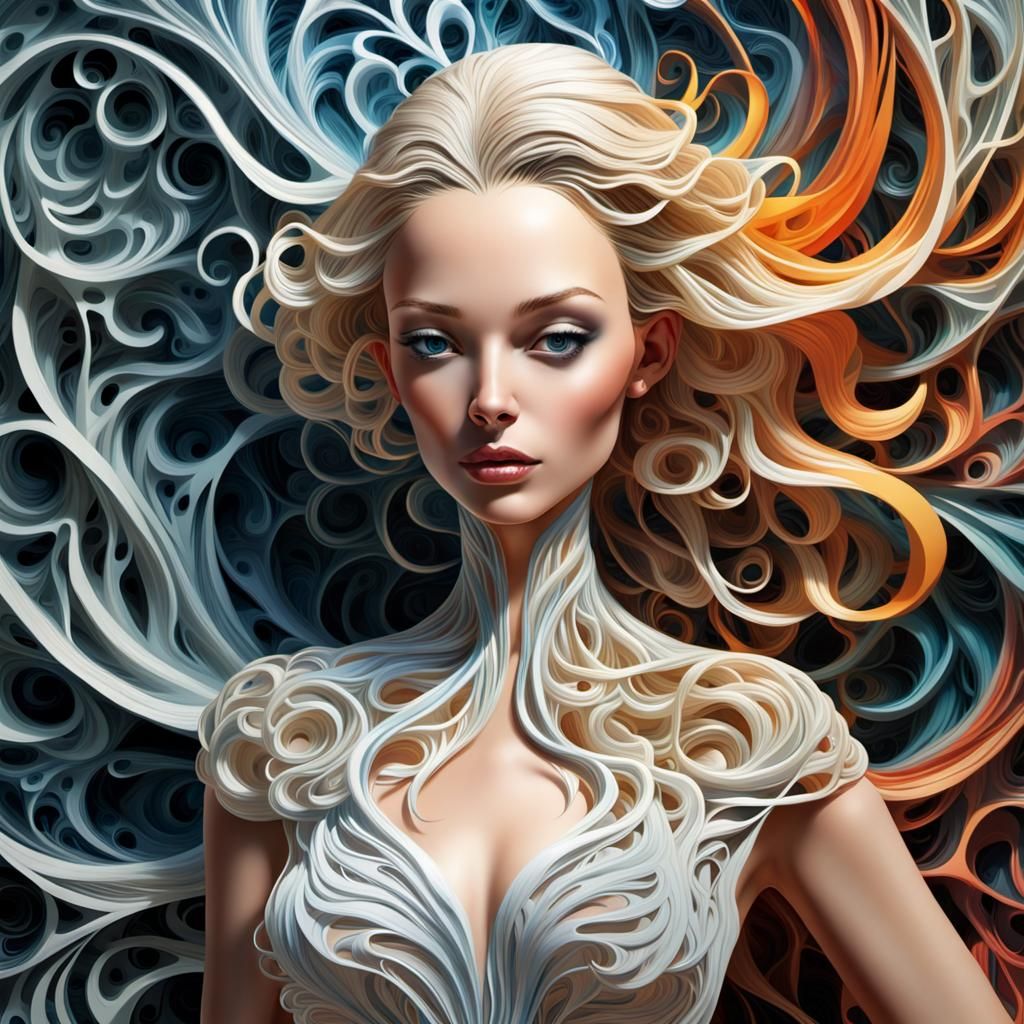 Dynamic 3D Cut-Up Texture Background with Shadows