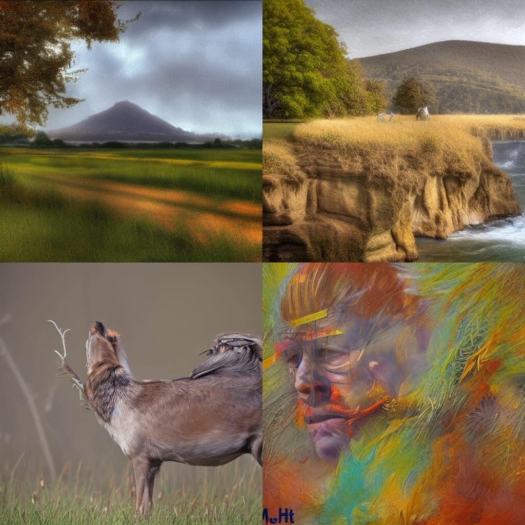 Portrait in Style of a Master Painter