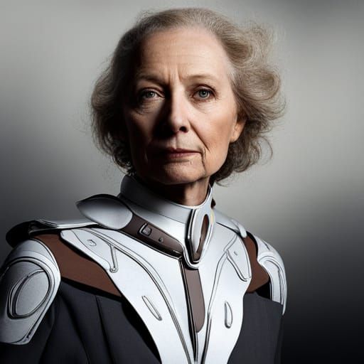 Alien Portrait: Detailed Concept Art in 8K Resolution