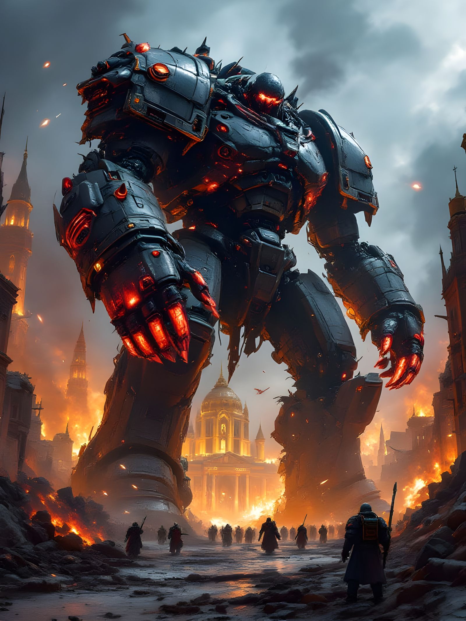 Chaos Corrupted Imperator-Class Titan