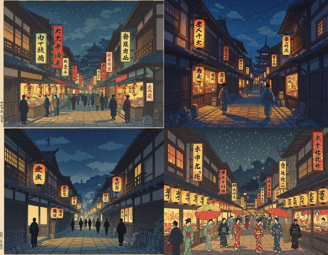 Ancient Tokyo Nightlife District