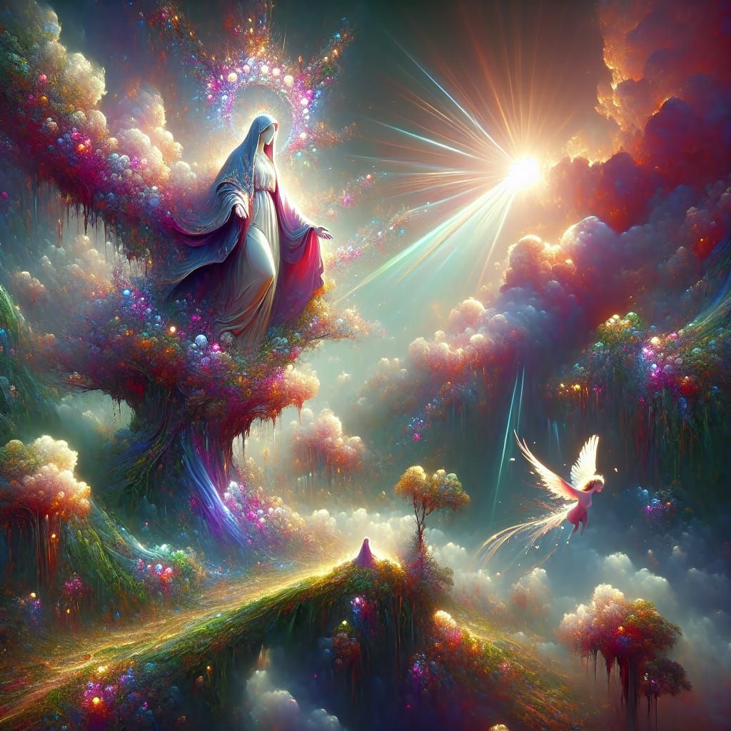 Our Lady of Mount Carmel: Fantastical Matte Painting