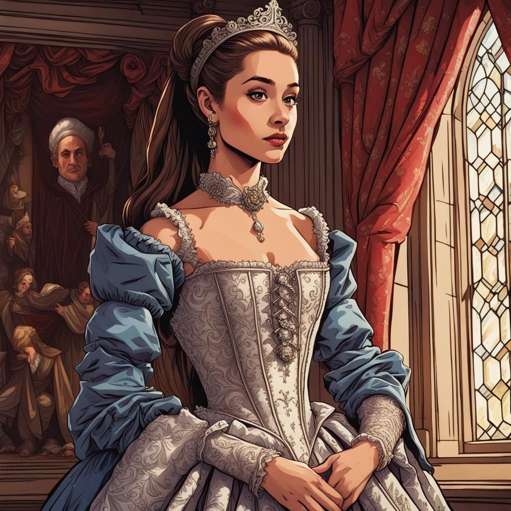Ariana Grande as Anne Boleyn in Tudor Era