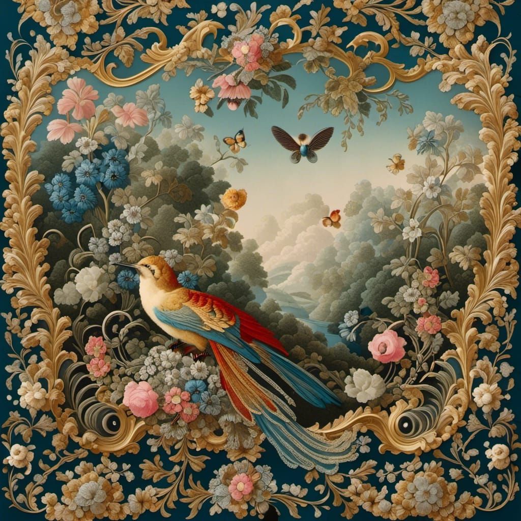 Whimsical Watercolor Birds Reflect on Freedom