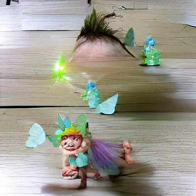 Enchanting Troll Fairy