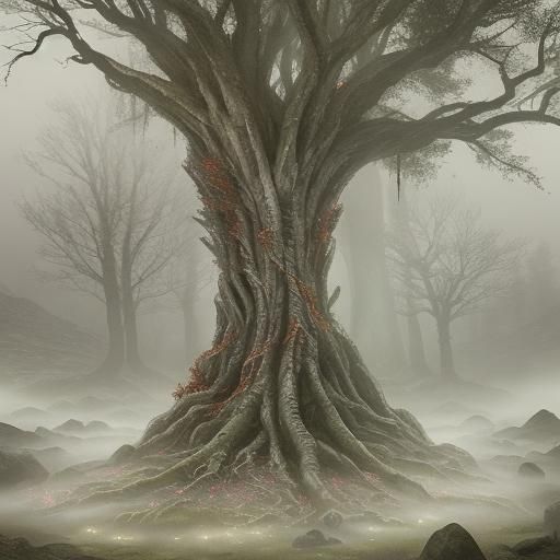 Mystical Forest Beings Create Primordial Wounds