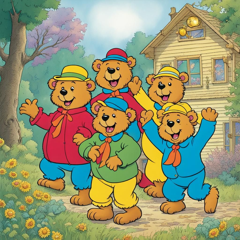 Berenstain Bears: An AI Interpretation