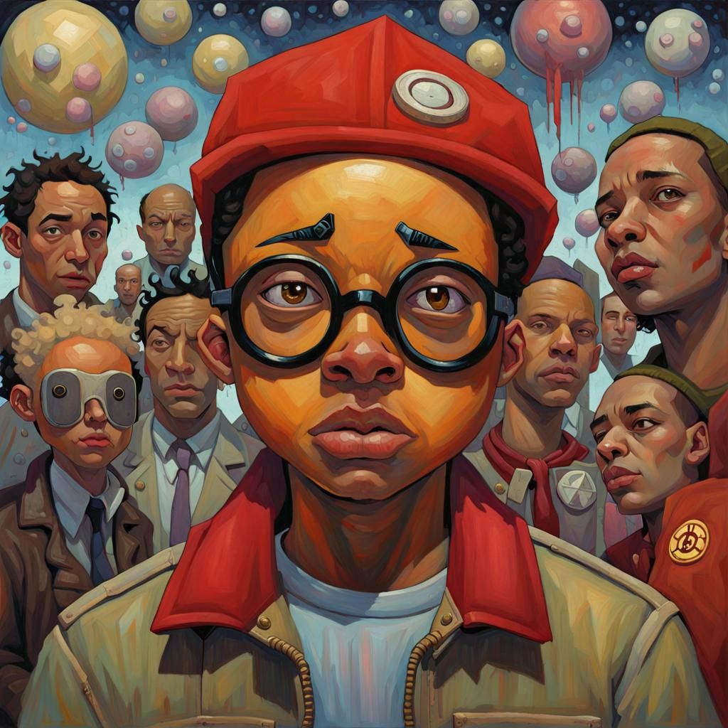 Satirical Surrealism: Social Commentary Art