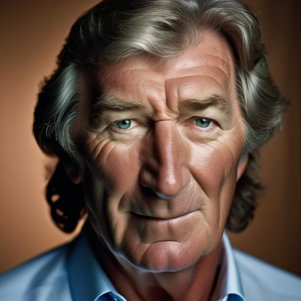 Professional Portrait of Pat Jennings with Bokeh