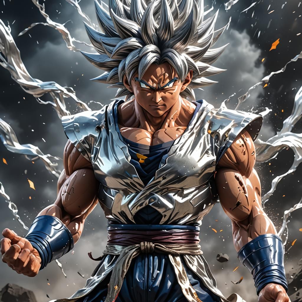 Goku Super Saiyan Supreme: Dynamic Silver Power