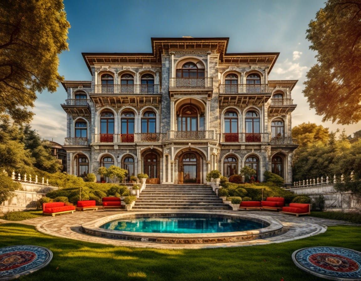 Opulent Ottoman Mansion on the Bosphorus