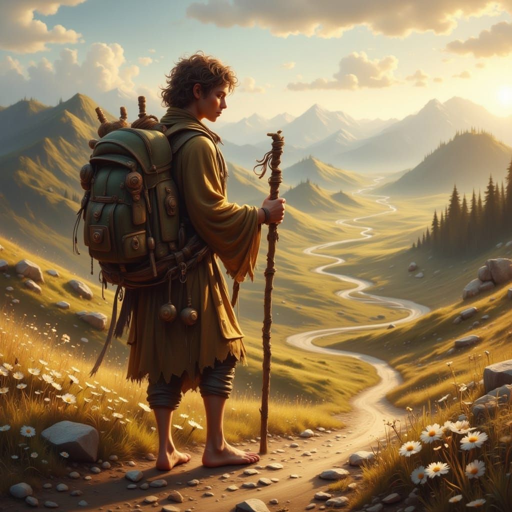 Frodo Embarks on a Winding Journey