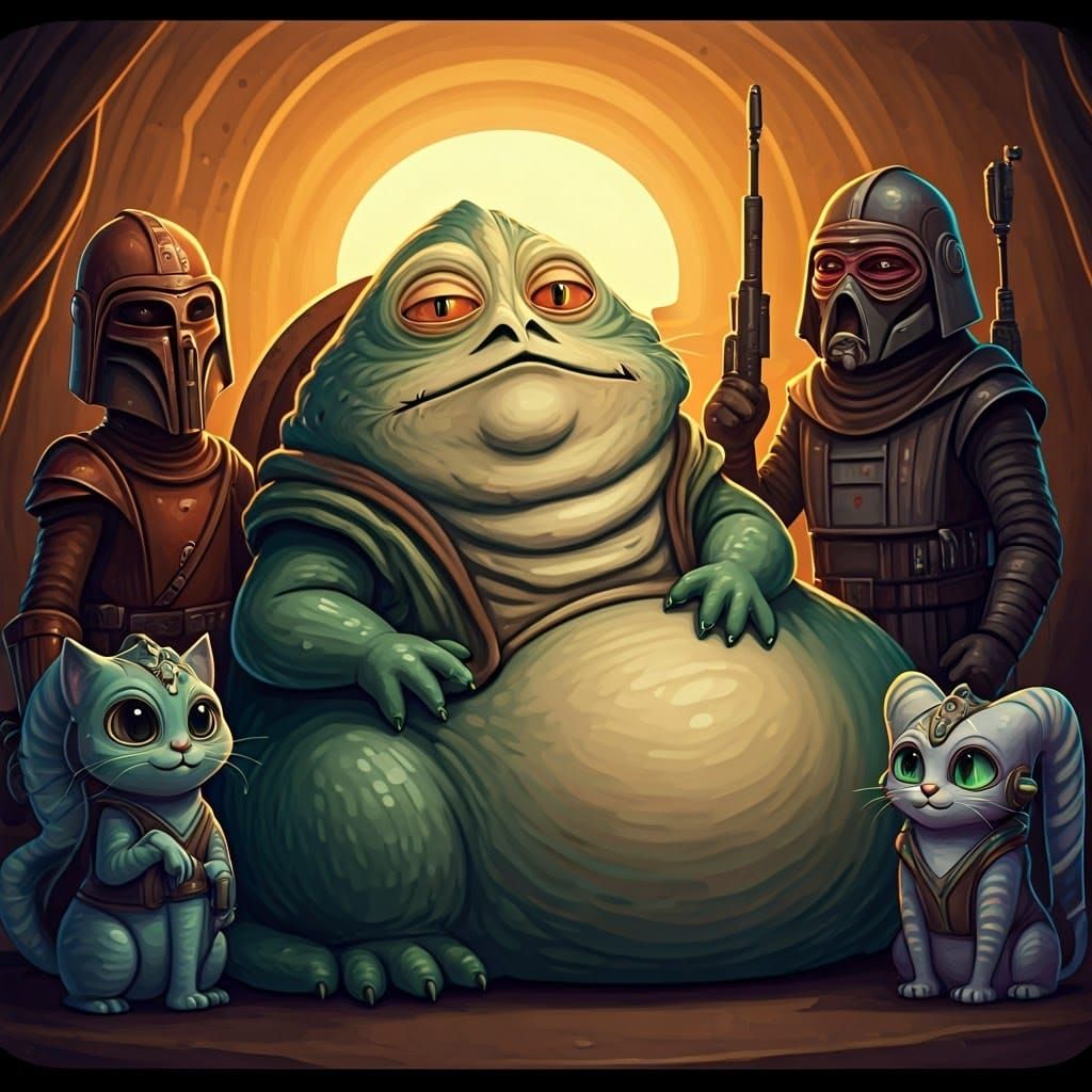 Twi'lek  Dancer-Cats At Jabba's Palace.....