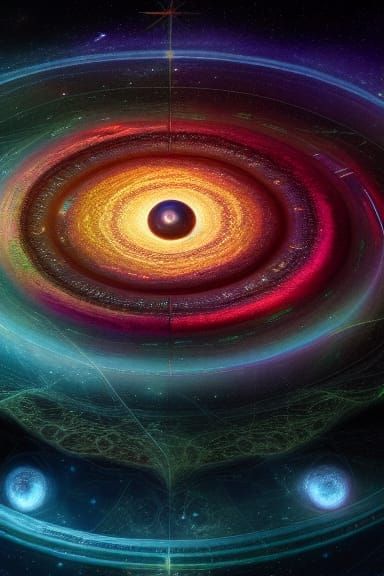 Hyperdetailed Center of the Universe Concept Art