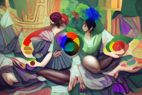 Harmonious Color Theory Visualized