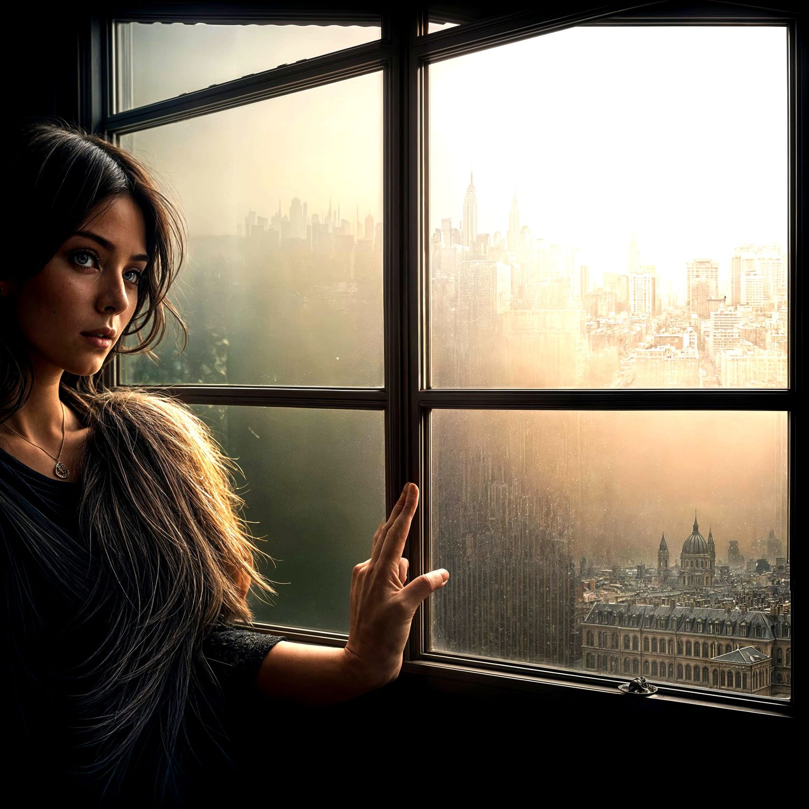 Ethereal Moment Captured in Hyperrealistic Detail