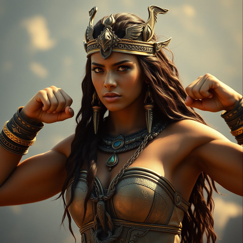 Ishtar, Queen of Heaven and Earth, Flexing