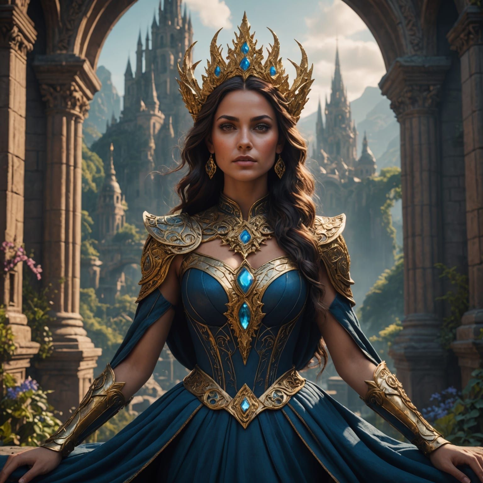 Fantastical Matte Painting: God is a Woman