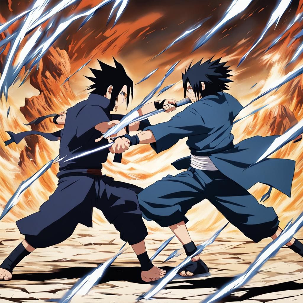 Sasuke vs Danzo: Epic Naruto Anime Battle