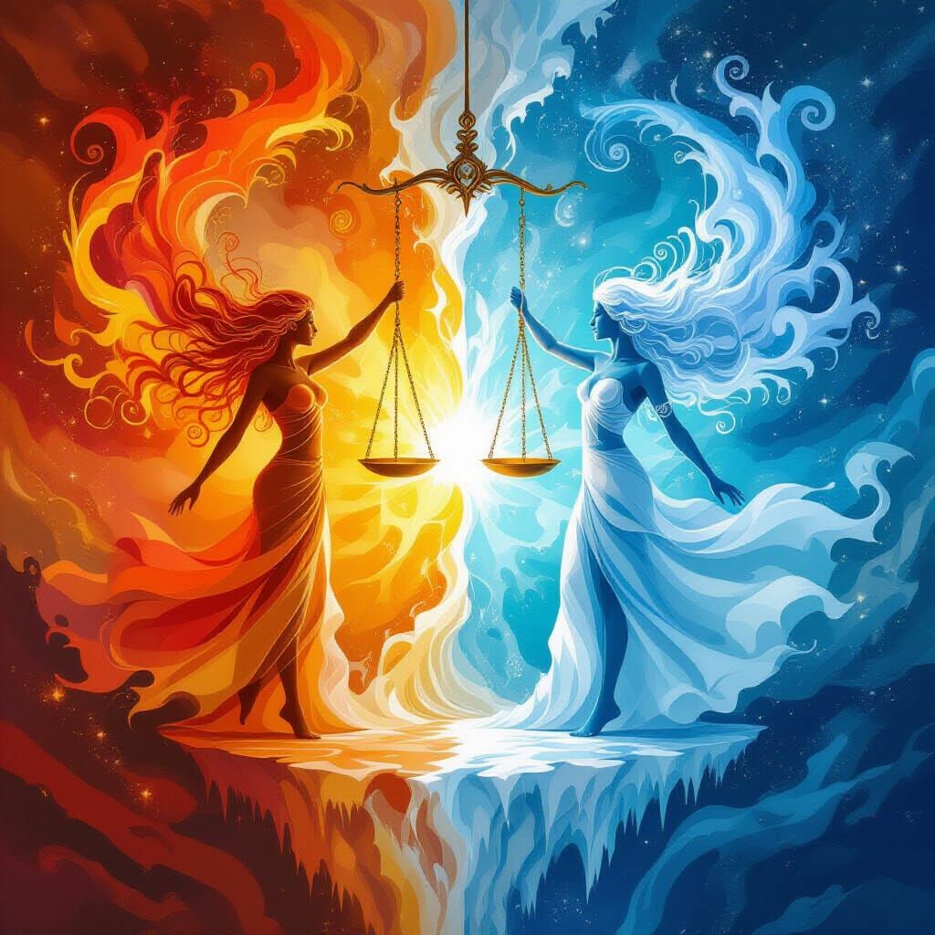 Balancing Fire and Ice: A Study in Duality