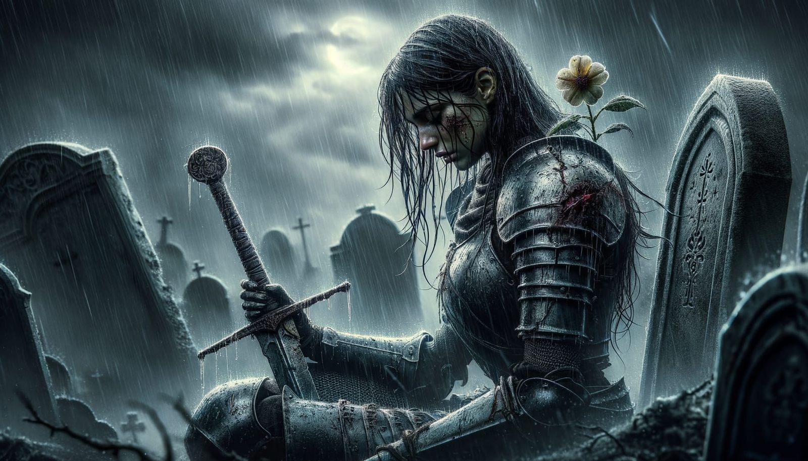 Gloomcore Ruined Chivalry in Sharp, Desaturated Colors