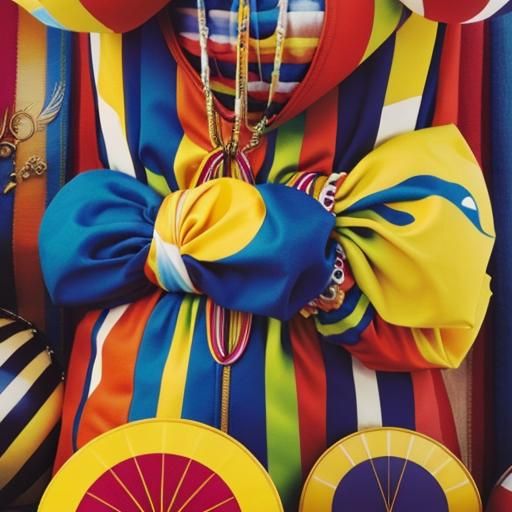 Colorful AI-Generated Circus Image