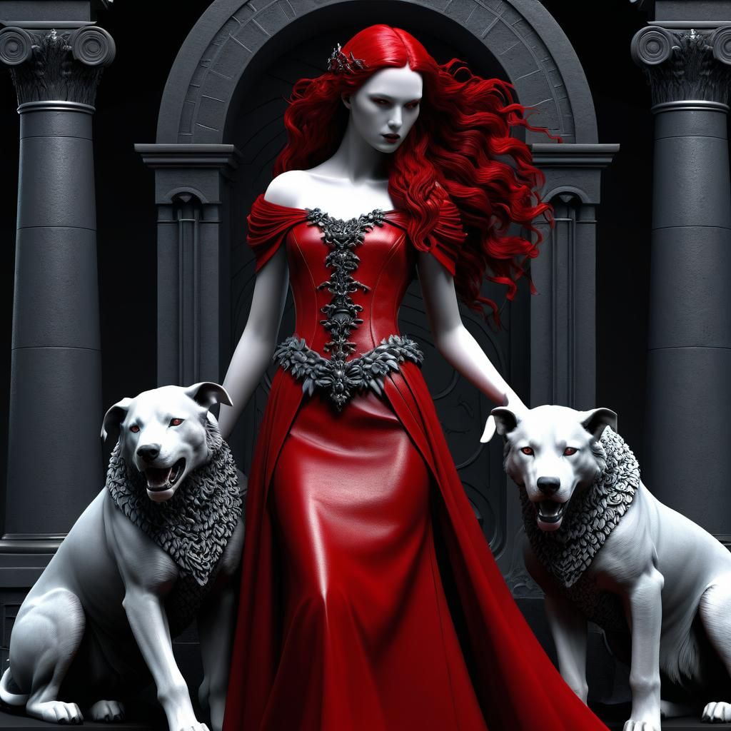 Persephone, Hades, and Cerberus in Gothic Art