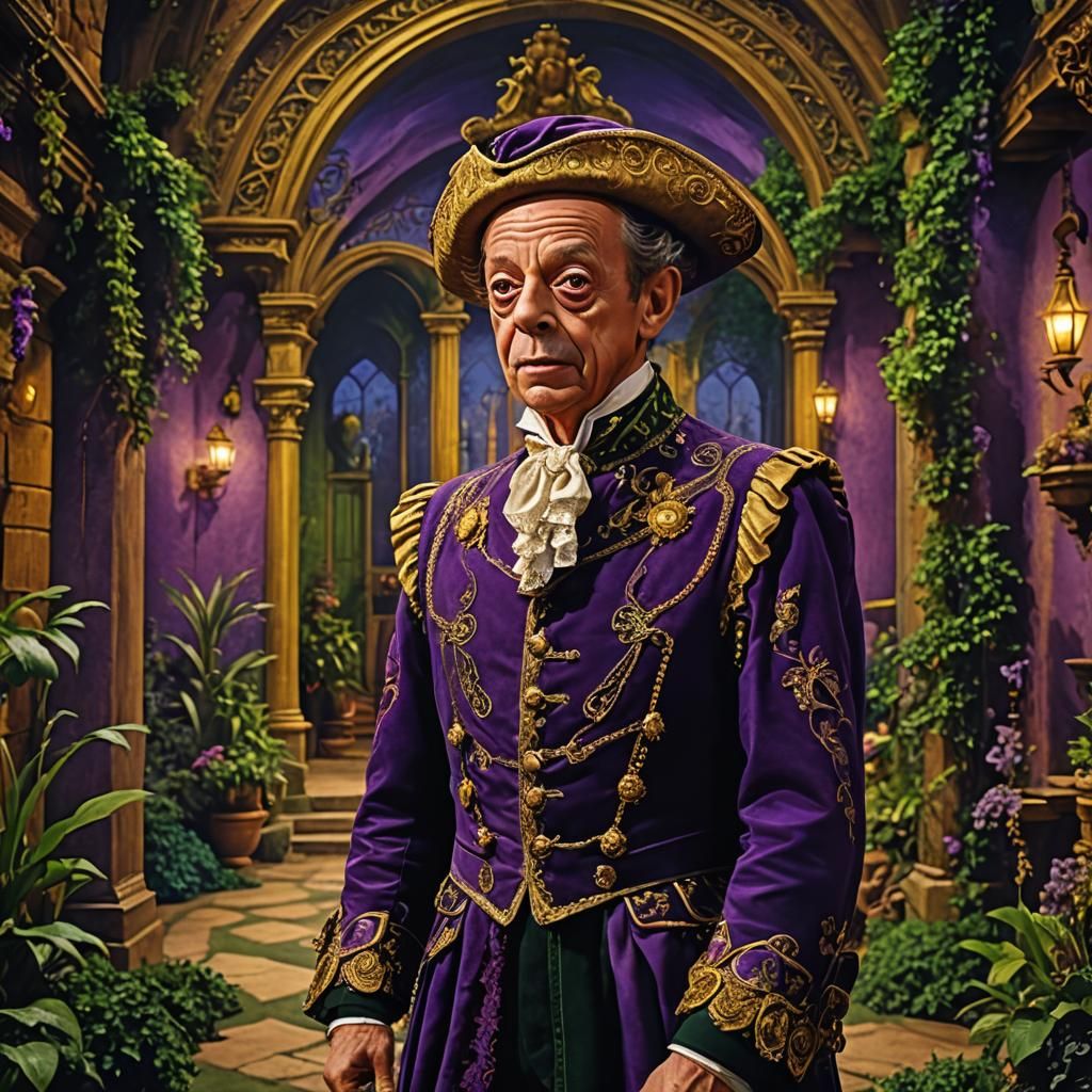 Don Knotts as Malvolio: Fantasy Art