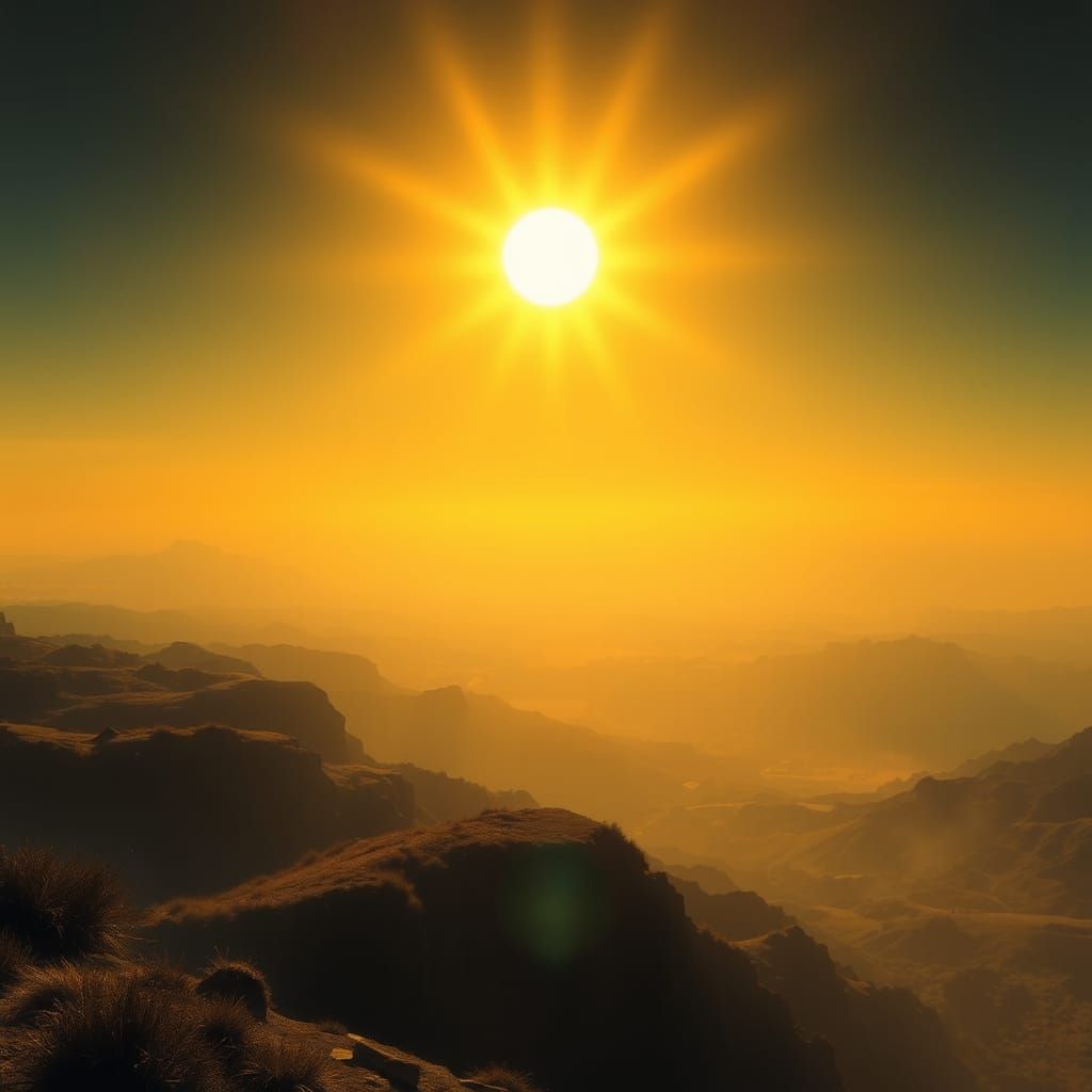 View of the Sun from Earth