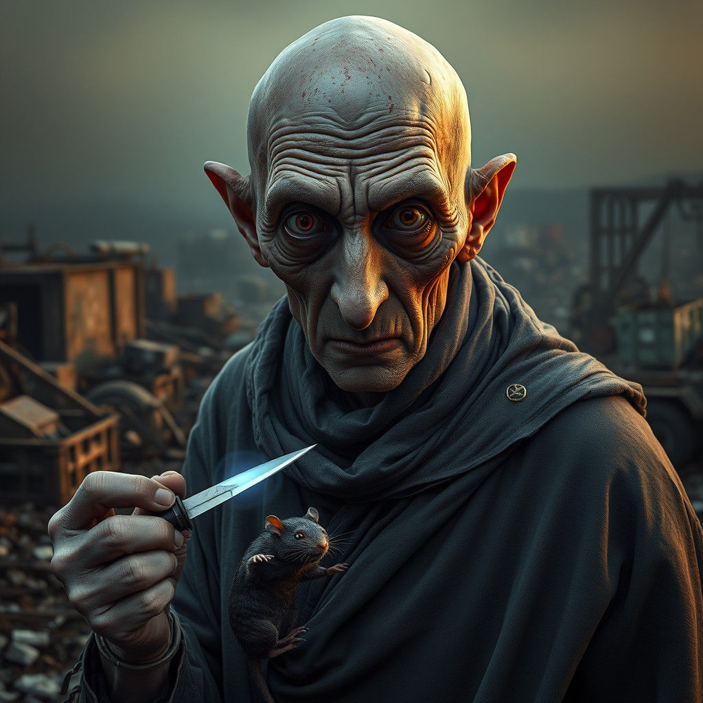 God of Madness in Fantasy Art Style