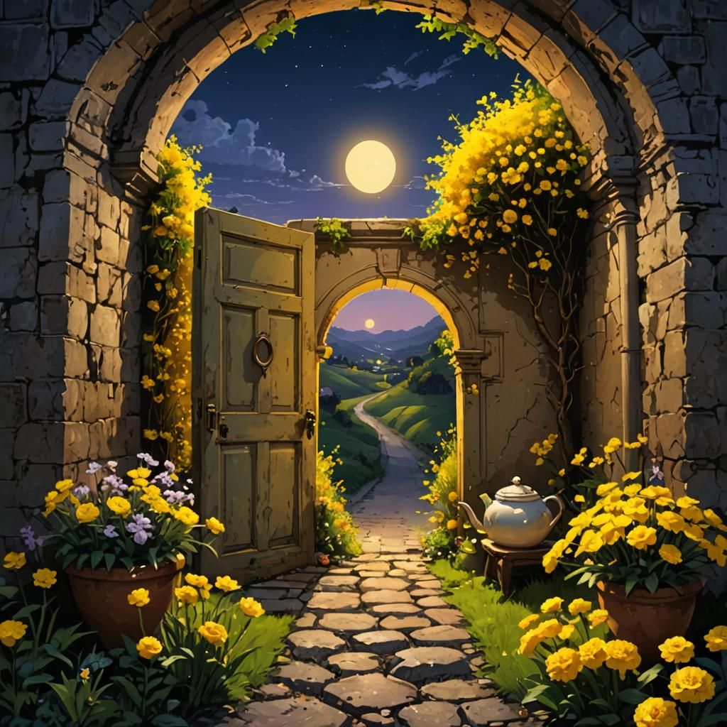 air , ball , cane , door , exam , flowers , garden , hole, i...