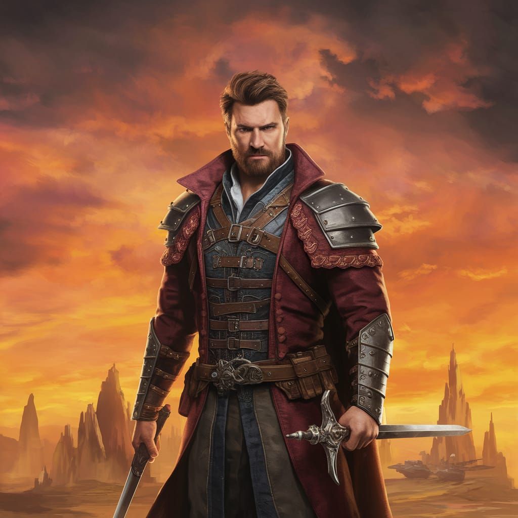 Grimdark Sci-Fi Art in a Dark Futuristic Style