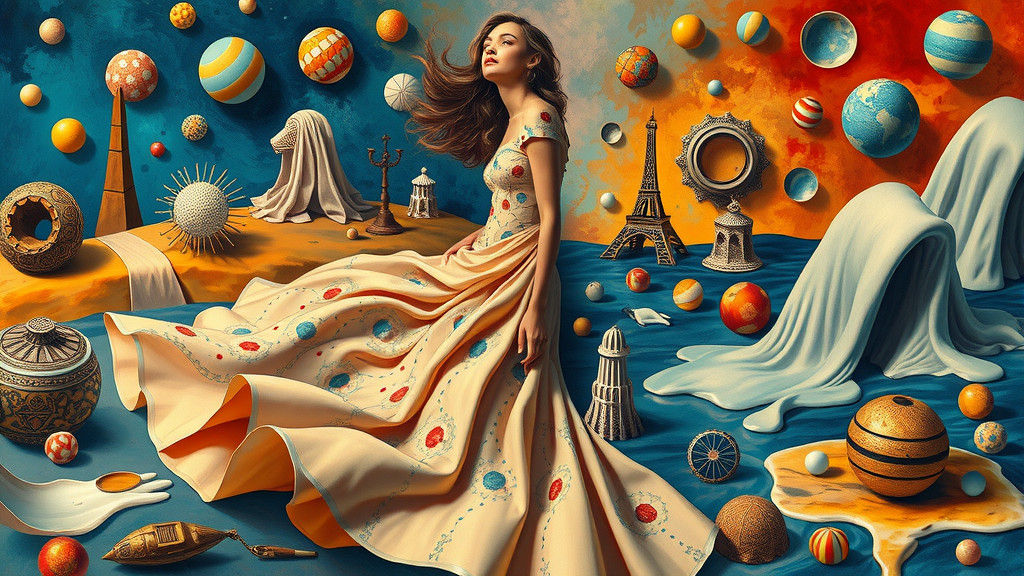 Surrealist Dreamscapes in Vibrant Colors