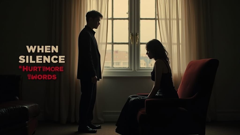 Emotional Silence: Cinematic Scene in Wong Kar-wai Style