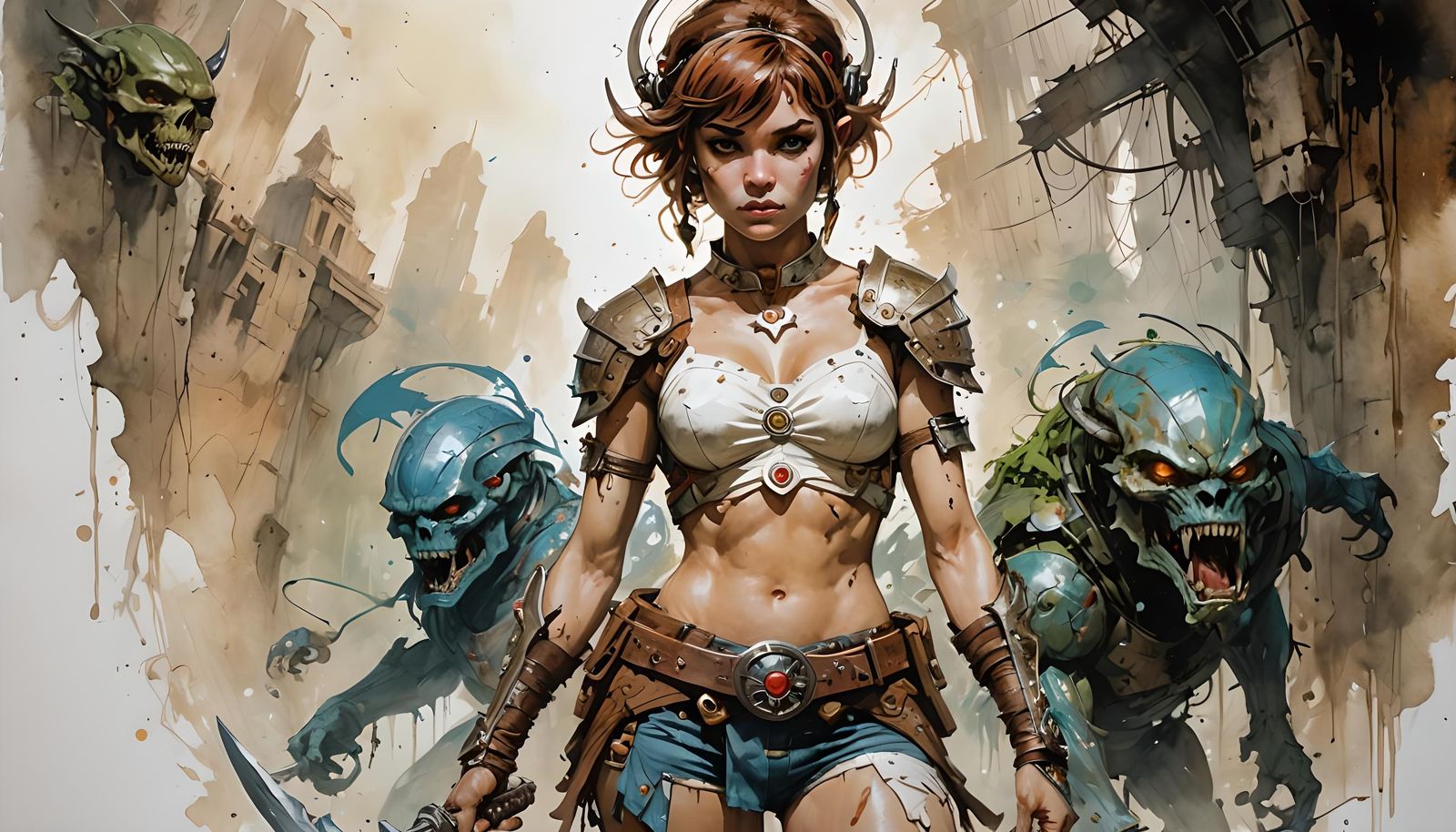 Teela from Masters of the Universe Portrait