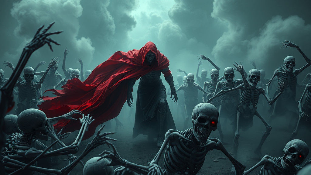 Crimson Reaper Commands Undead Army