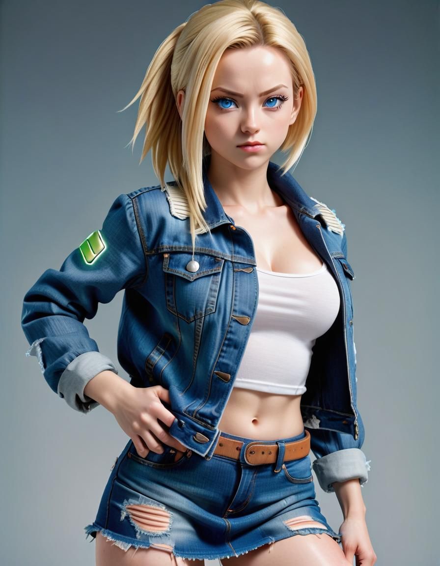 Android 18 from dbz