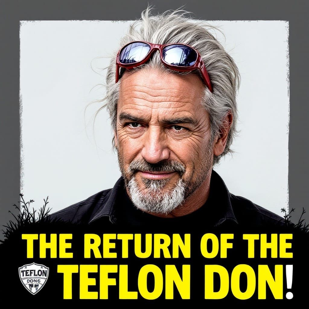 Stylized Teflon Don Portrait