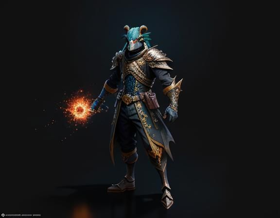 Anime Platypus Fantasy Concept Art